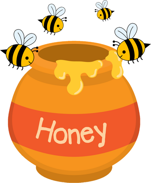 Pot Honey and Bee